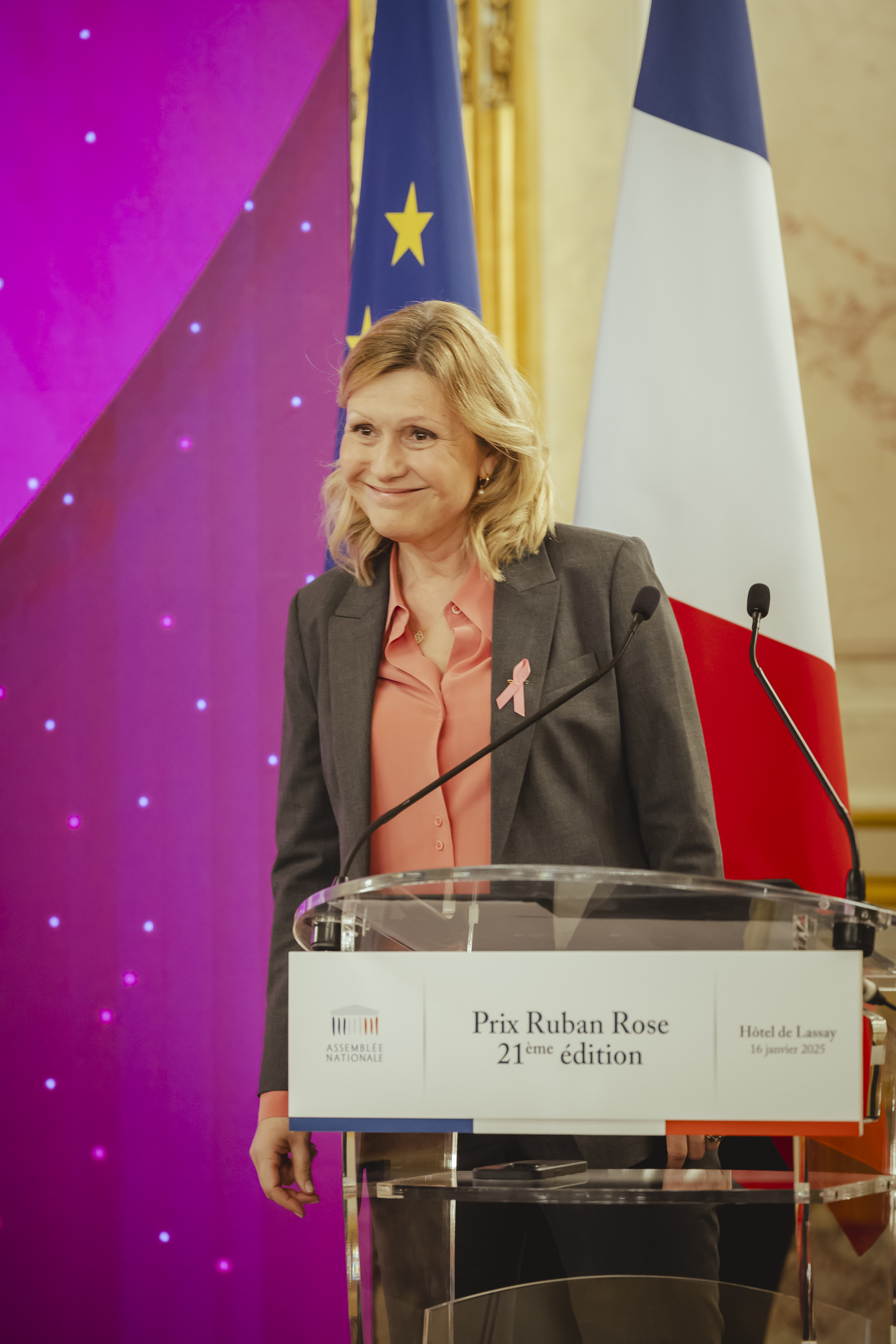 Octobre Rose 2025 01 16   Remise De Prix À L'Assemblée Nationale 5